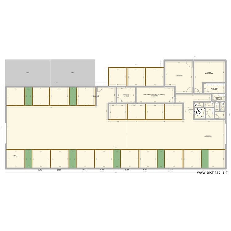 4BLZ(NEW) 24-02 (2). Plan de 38 pièces et 720 m2