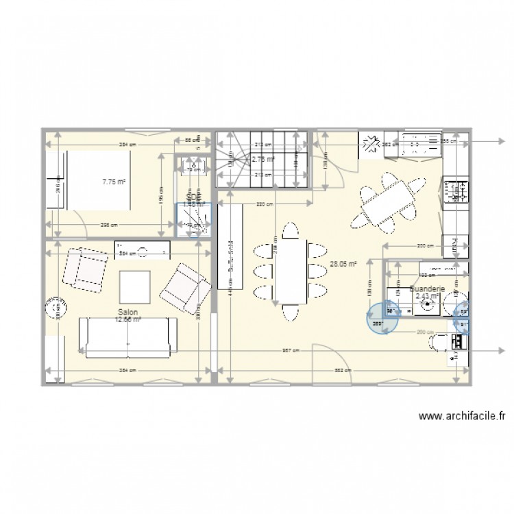 Plan coté 49 V2 coté . Plan de 0 pièce et 0 m2