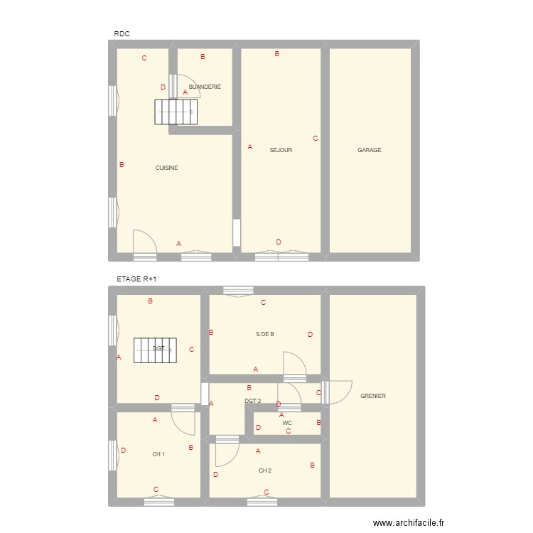 MAS DE DOMPIERRE 25. Plan de 0 pièce et 0 m2