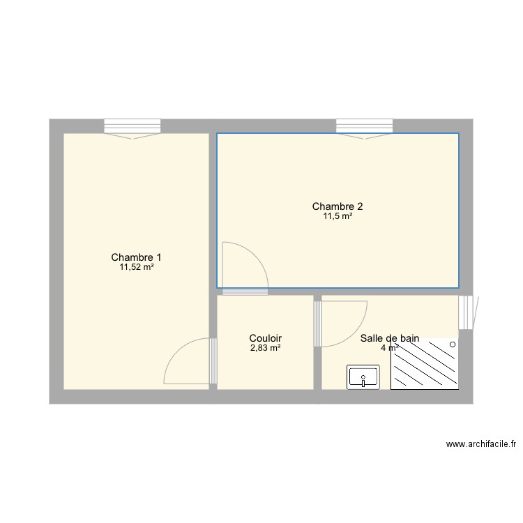 Barateau. Plan de 0 pièce et 0 m2