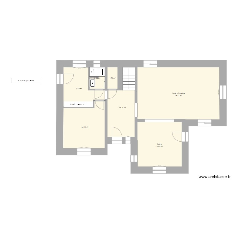 Maison M&eacute;thamis Rez et 1er Didier salon 08022021. Plan de 0 pièce et 0 m2
