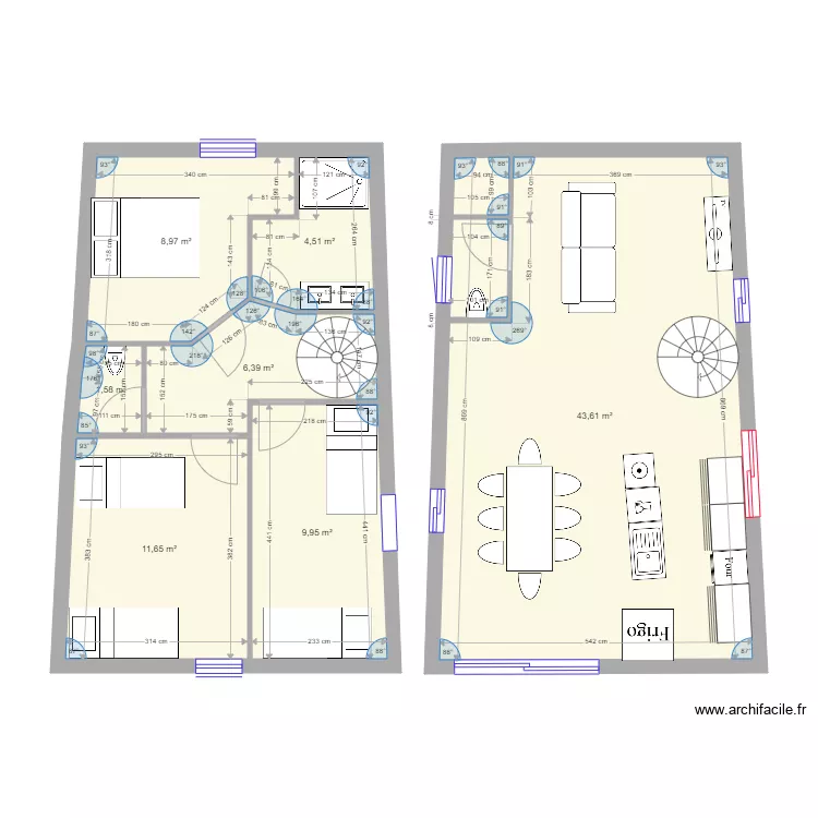 barroux bis. Plan de 