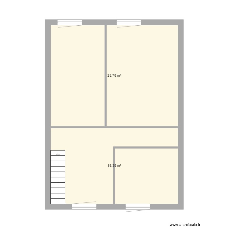 maison roosevelt B. Plan de 0 pièce et 0 m2