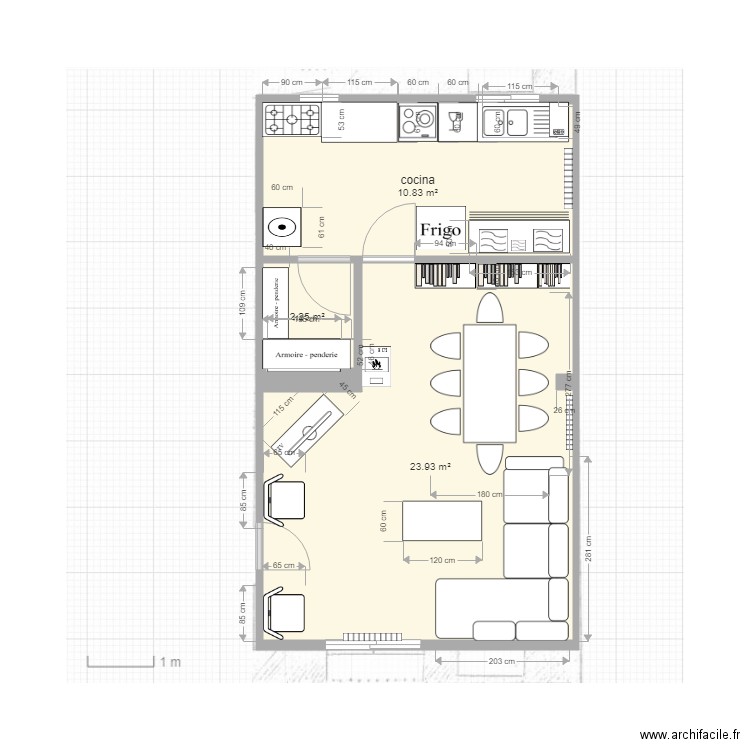 campicocinacomedorfutura2. Plan de 0 pièce et 0 m2
