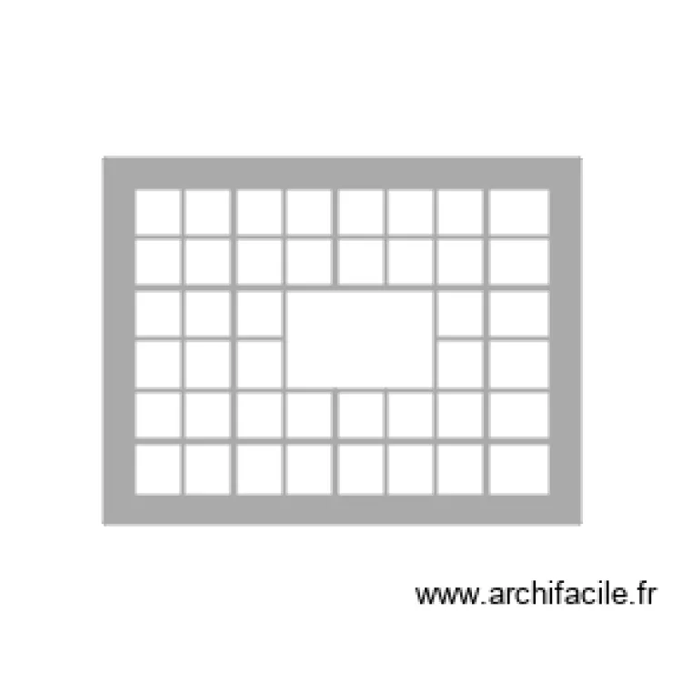 biblioth&egrave;que. Plan de 