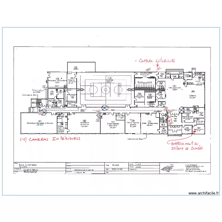 ecole le carrefour rdc camera. Plan de ecole le carrefour rdc camera. Plan de