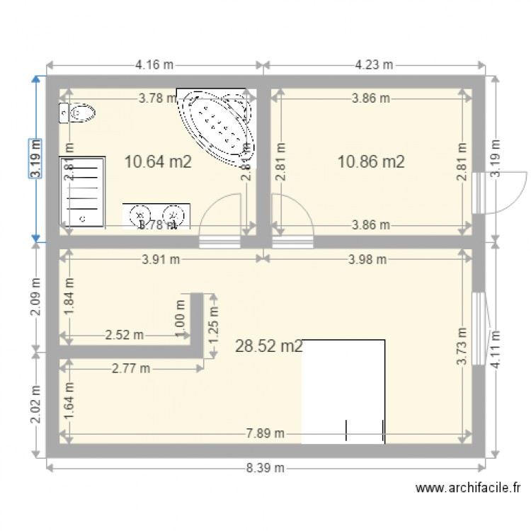 suite parent marmande. Plan de 0 pièce et 0 m2