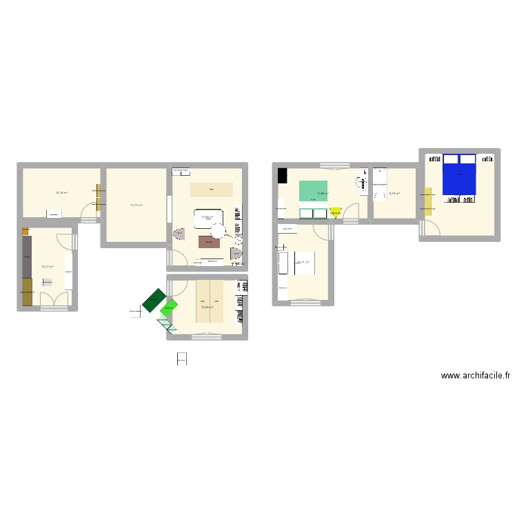 NTA RDC 2. Plan de 0 pièce et 0 m2