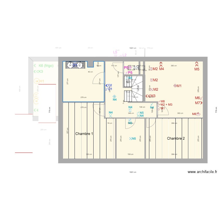 Plan Gyproc plafond. Plan de 0 pièce et 0 m2