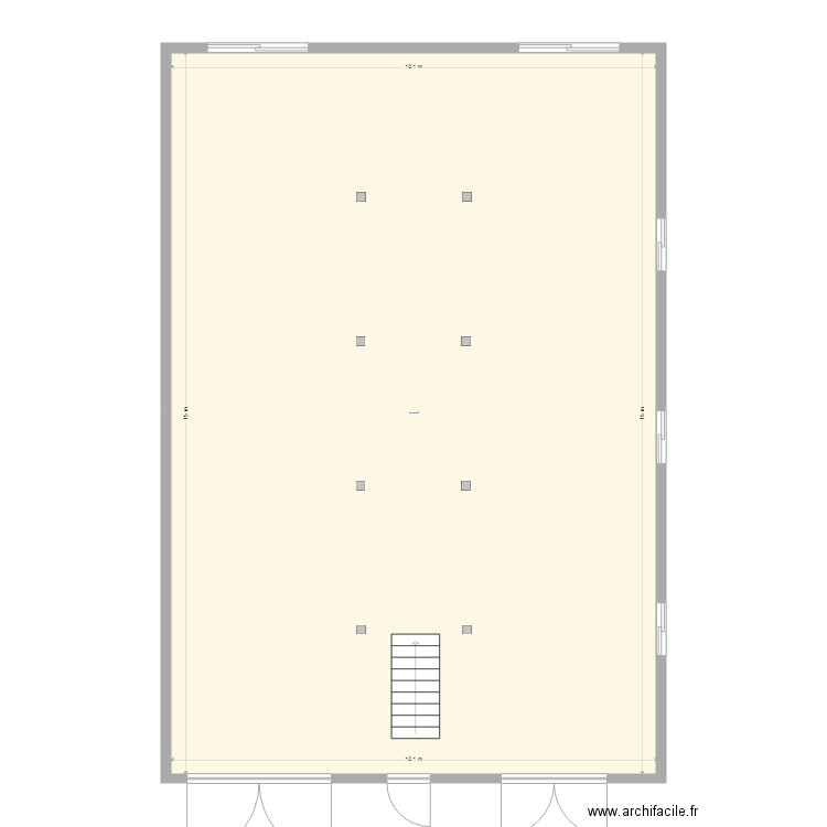 Biroc Brocquet 000. Plan de 0 pièce et 0 m2