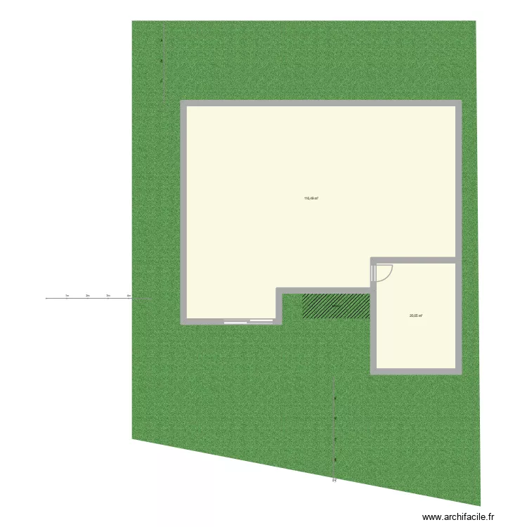 plan 1. Plan de 2 Pièces et 137 m²