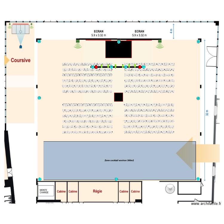 Otium Cube V-.. Plan de 0 pièce et 0 m2