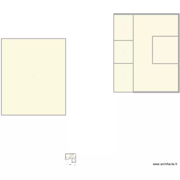 E2C. Plan de 8  et 5980 m²