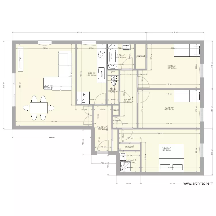 soule. Plan de soule. Plan de