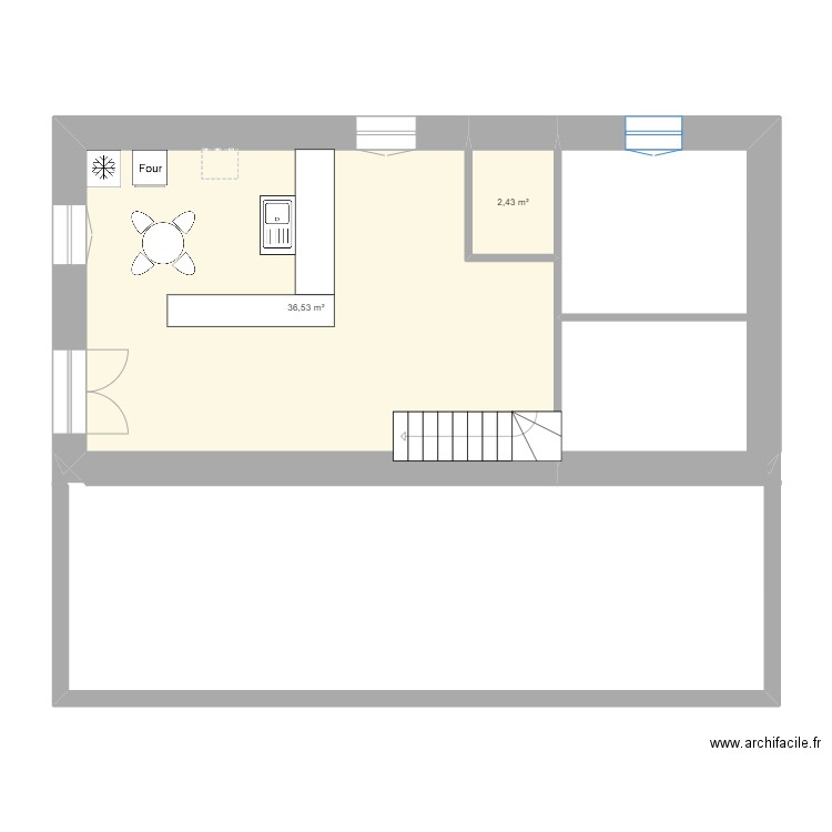 st abit 1. Plan de 0 pièce et 0 m2