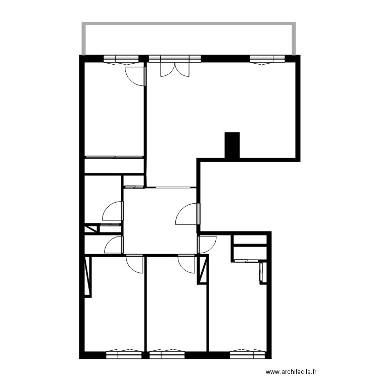 MAGINOT joel. Plan de 21 pièces et 124 m2
