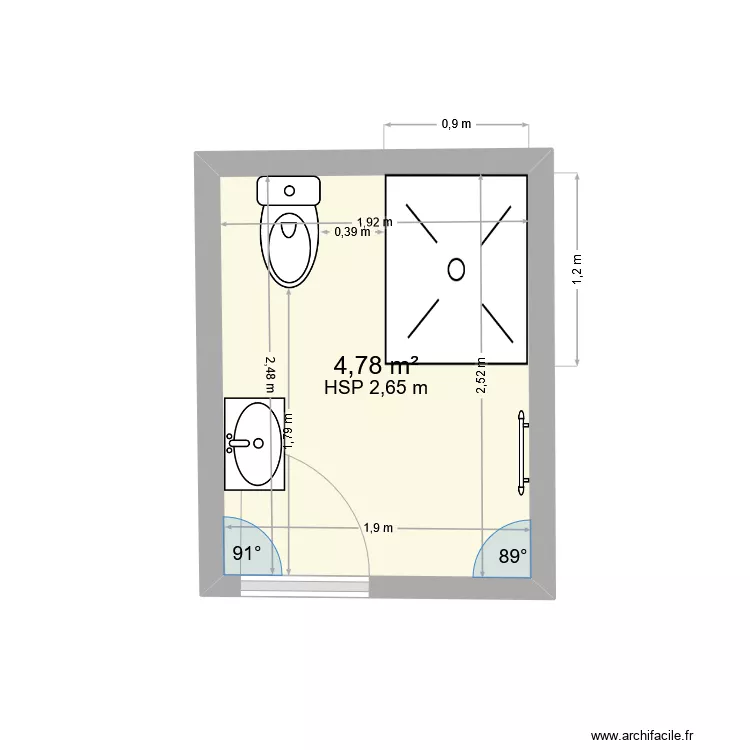 SDB 1er. Plan de 