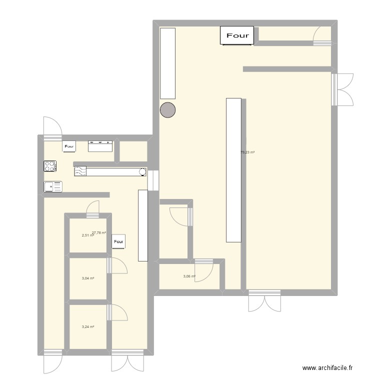 book. Plan de 0 pièce et 0 m2