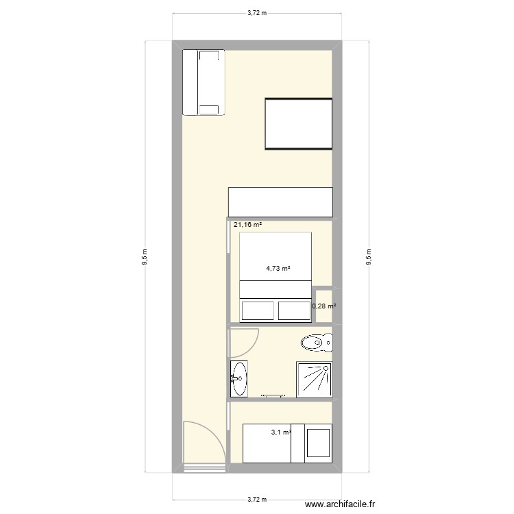 Roche Blanche 58 (4). Plan de 0 pièce et 0 m2