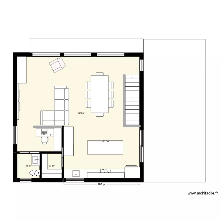 Céline Anctil étage 3. Plan de 3 et 63 m² Céline Anctil étage 3. Plan de 3 et 63 m²