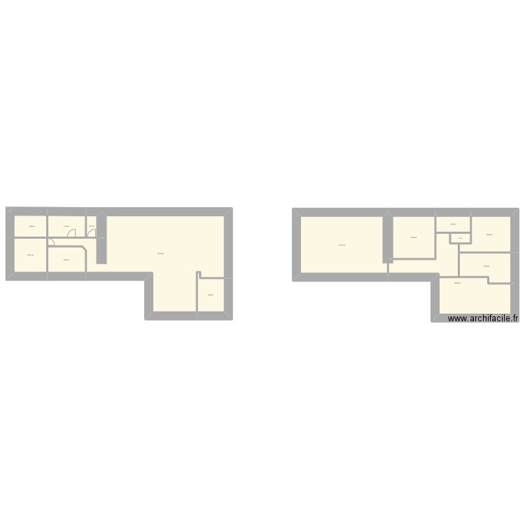 La maison neuve - Plan 1. Plan de 14 pièces et 280 m2