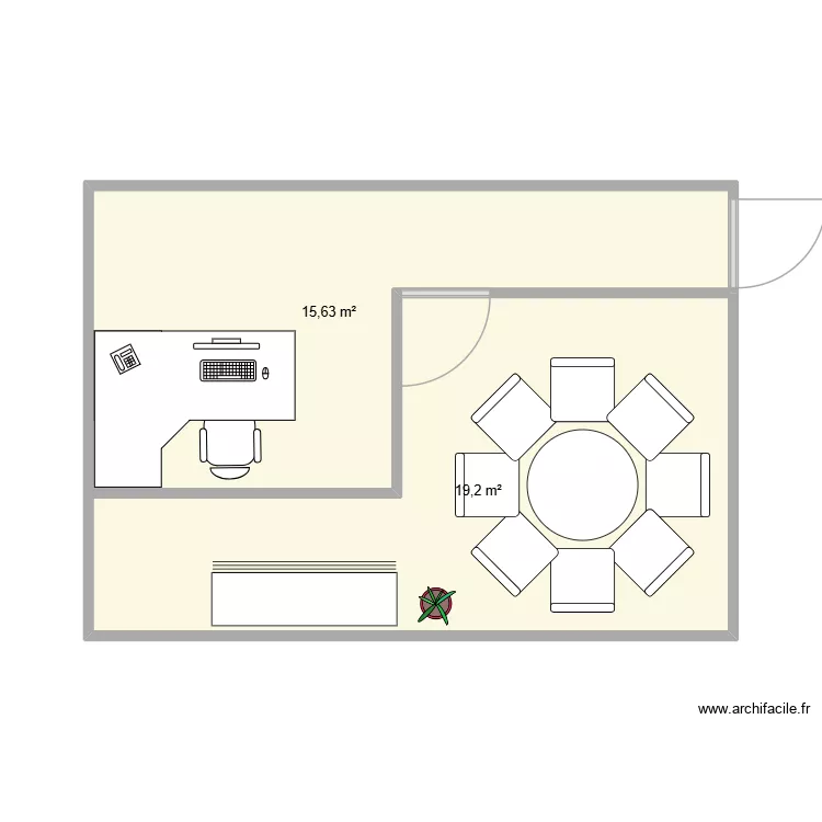 STAB TEST 1. Plan de 2 et 35 m² STAB TEST 1. Plan de 2 et 35 m²