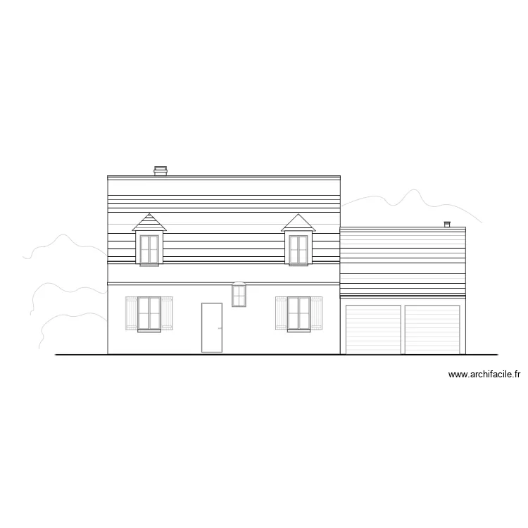 Façade Vigny Final. Plan de Façade Vigny Final. Plan de