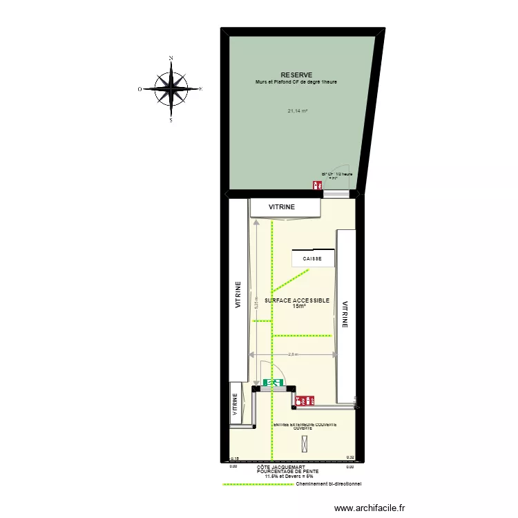 AU PRIX MALIN. Plan de 