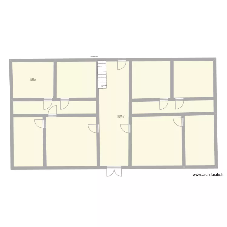 PLAN DU V ILLAGE 01. Plan de 2  et 176 m²
