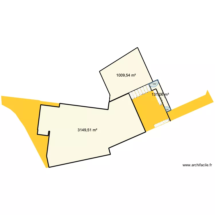 PARCELLE AC62 VENTE. Plan de 
