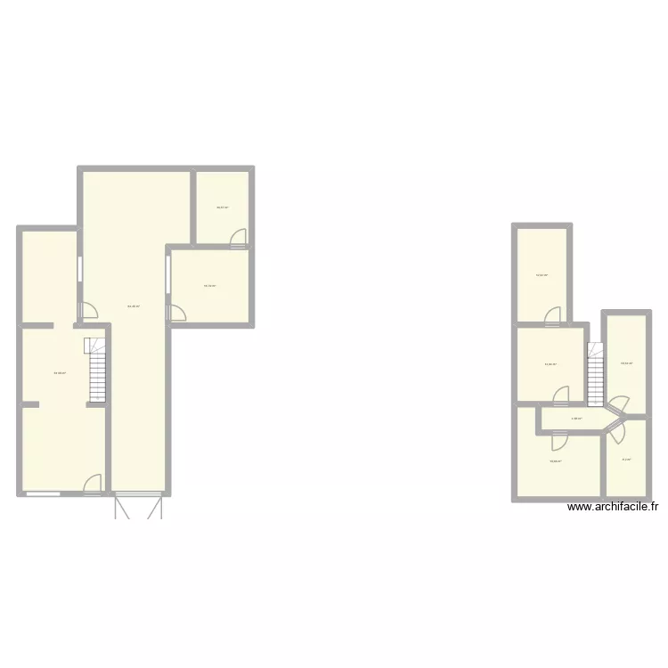 test. Plan de 10  et 207 m²