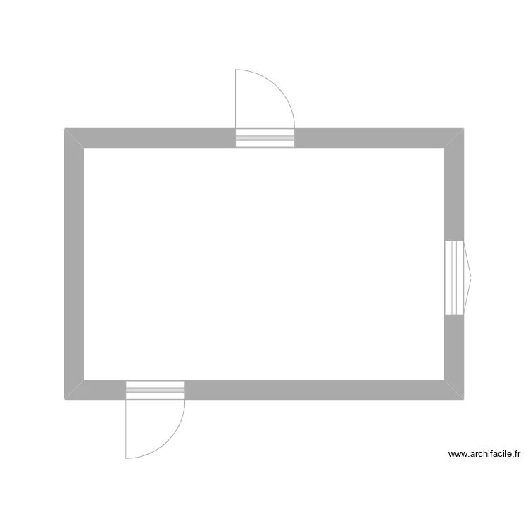 Bureau/accueil. Plan de 