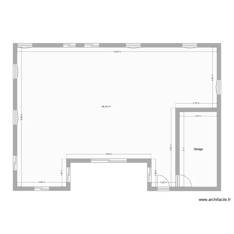 Plan Léo et Alex viide 2. Plan de 2 et 111 m² Plan Léo et Alex viide 2. Plan de 2 et 111 m²