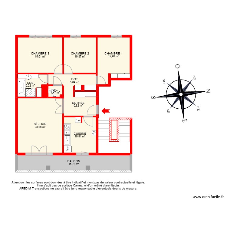 BI 33378. Plan de 0 pièce et 0 m2
