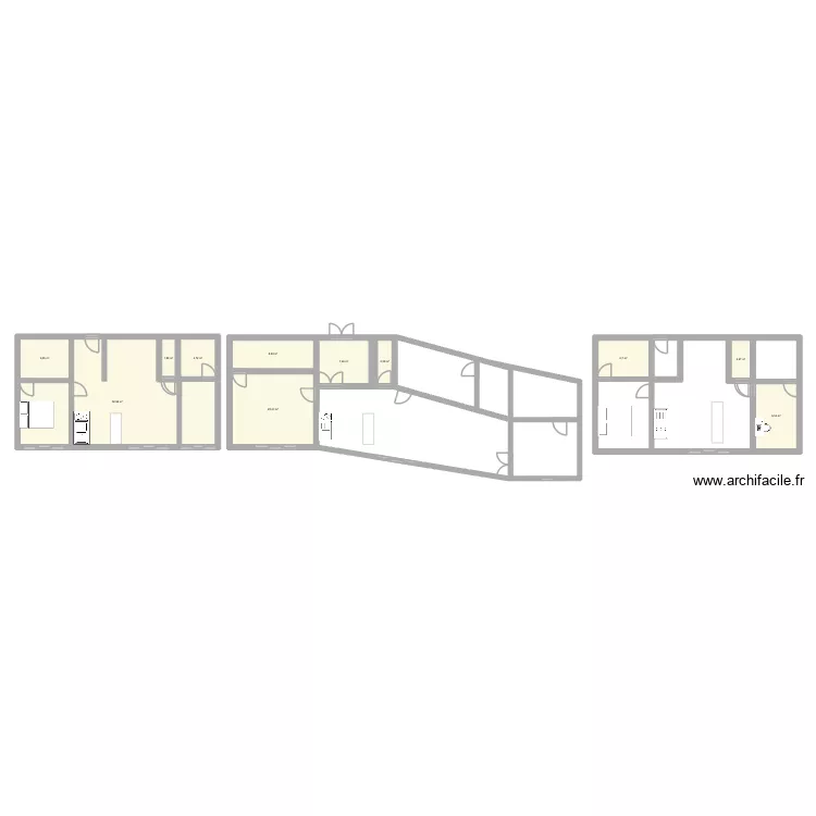 Pablo - SXM. Plan de 3 et 19 m² Pablo - SXM. Plan de 3 et 19 m²