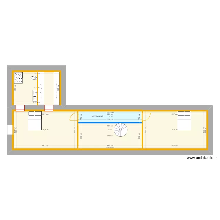 CHARLES-EDOUARD étage. Plan de CHARLES-EDOUARD étage. Plan de
