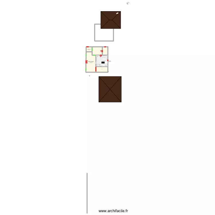 Jesse. Plan de 4 et 172 m² Jesse. Plan de 4 et 172 m²