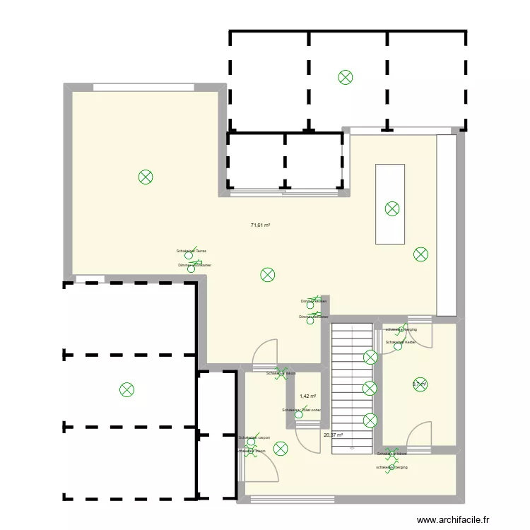 bouw. Plan de 4 et 103 m² bouw. Plan de 4 et 103 m²