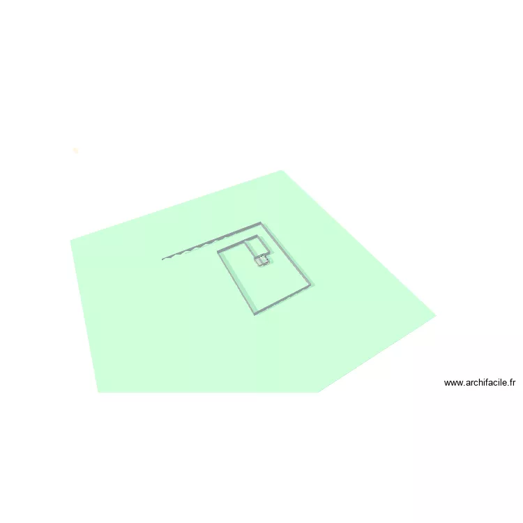 maison. Plan de 2  et 49 m²