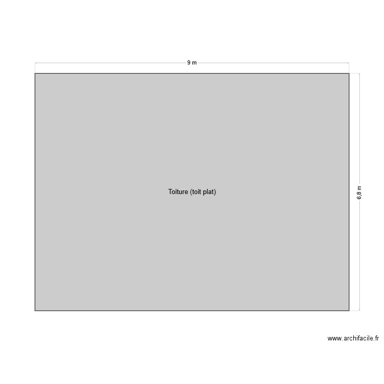 toiture v2. Plan de 0 pièce et 0 m2
