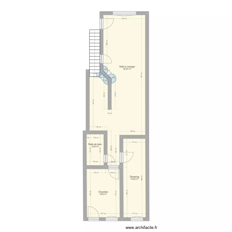 RDC petite boucherie. Plan de RDC petite boucherie. Plan de