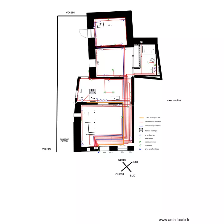 MESURES PROJET électricité final. Plan de MESURES PROJET électricité final. Plan de
