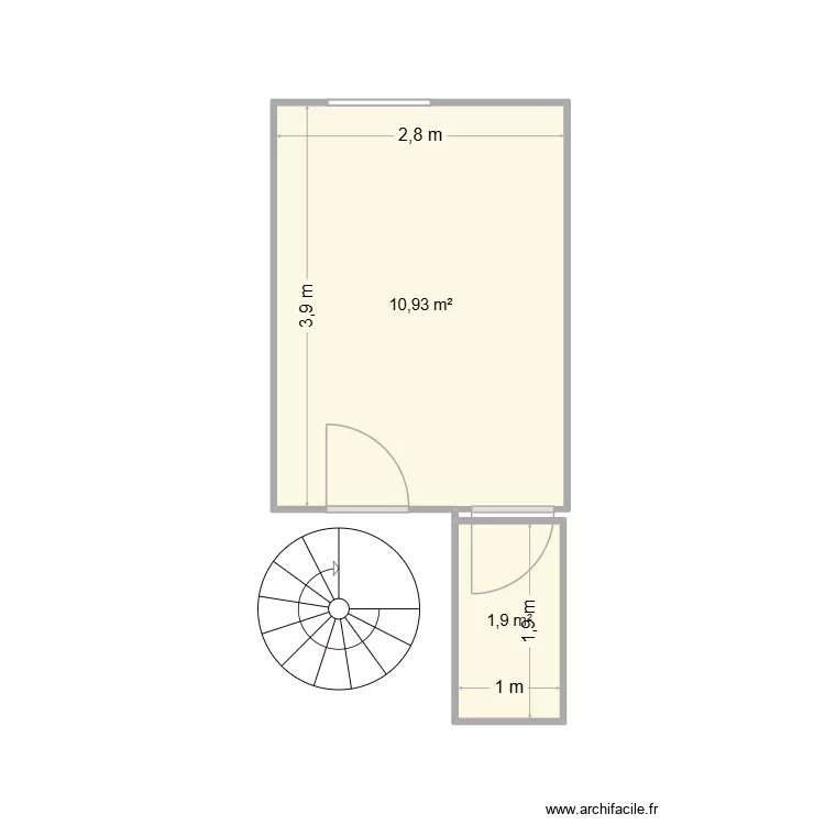 APARTAMENTO ROSE PETIT CHAMBRE. Plan de APARTAMENTO ROSE PETIT CHAMBRE. Plan de