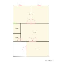 2 CHAMBRES + SALON +