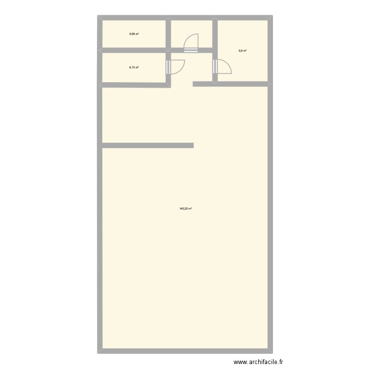 UNE HEURE POUR SOI. Plan de 4 pièces et 167 m2