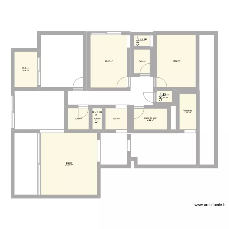 GUY DMP 2. Plan de 12 et 72 m² GUY DMP 2. Plan de 12 et 72 m²