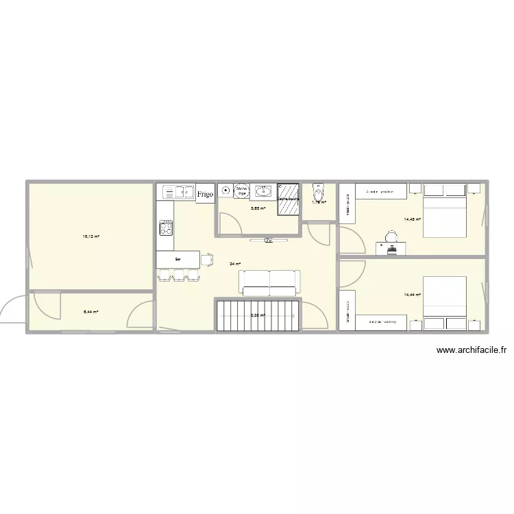 Etage Labo. Plan de 8 et 88 m² Etage Labo. Plan de 8 et 88 m²