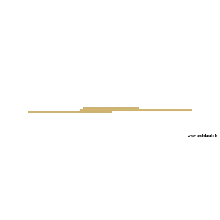 bastaings plafond. Plan de 0 pièce et 0 m2