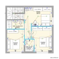 Maison Riom - Etage - Meublé + Elec