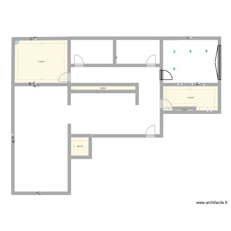 paris 16. Plan de 0 pièce et 0 m2